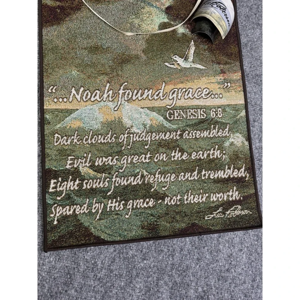 Lee Roberson Genesis 6:8 Wall Tapestry New With Tags 